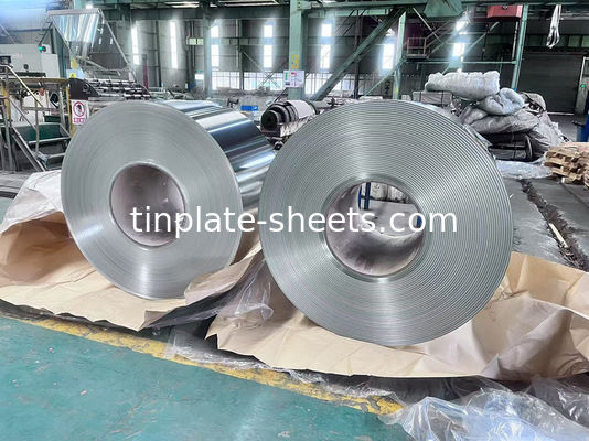 Electrolytic Tinplate Sheets MR and SPCC Material 0.13-0.48mm Thickness 600mm-986mm Width 600mm-1160mm Cutting Length T2-T5 Temper